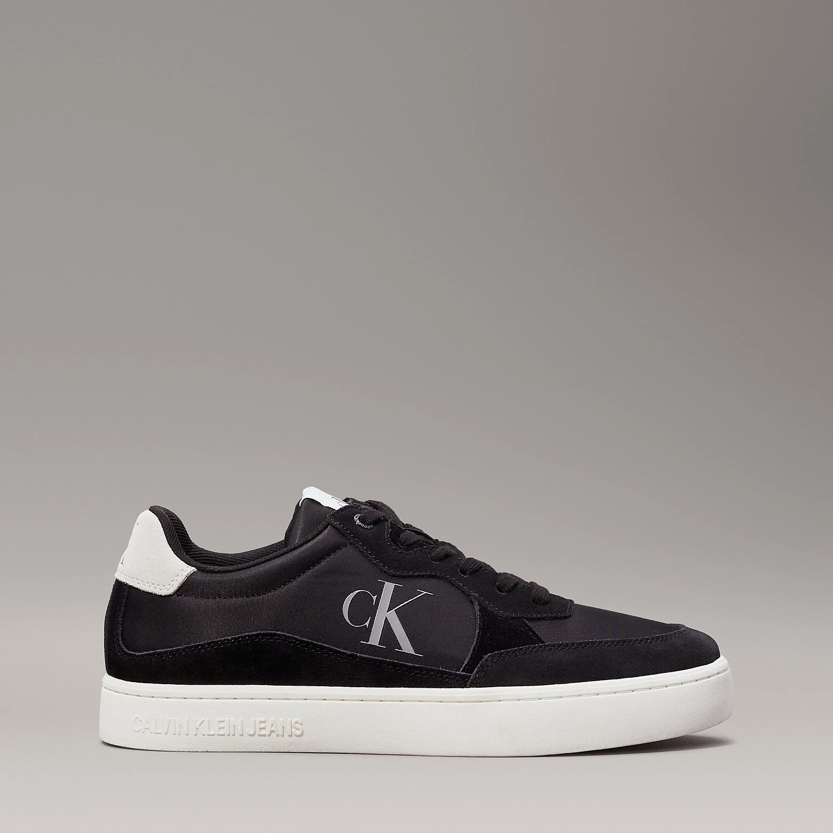 Calvin Klein CLASSIC CUPSOLE ICON Mens Trainers Black/Bright White