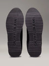 Calvin Klein RETRO RUNNER ICONIC Mens Trainers Black/Bright White