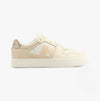 Calvin Klein CLASSIC CUPSOLE Womens Trainers Bright White/Travertine/W Pink