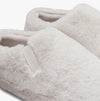 Calvin Klein HOME ANKLE Womens Mule Slippers Triple Eggshell