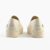 Calvin Klein FLATFORM Espadrille Womens Canvas & Plimsolls Turtle Dove