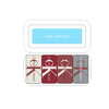 Calvin Klein 4 Pack Giftboxed Trainer Mens Crew Socks Red Combo