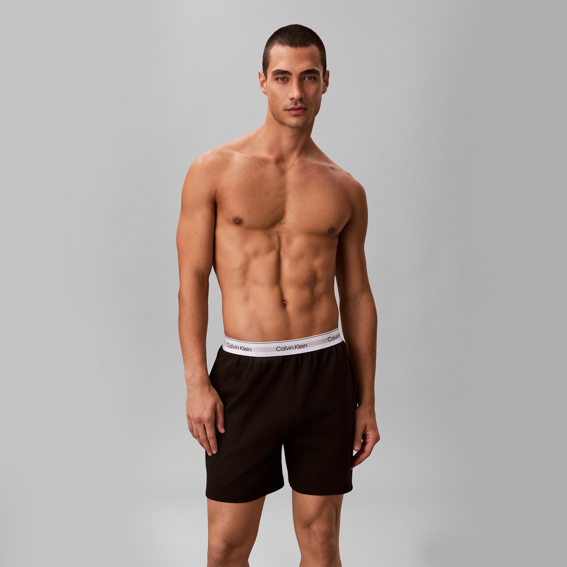 Calvin Klein SLEEP SHORT Mens Shorts Black