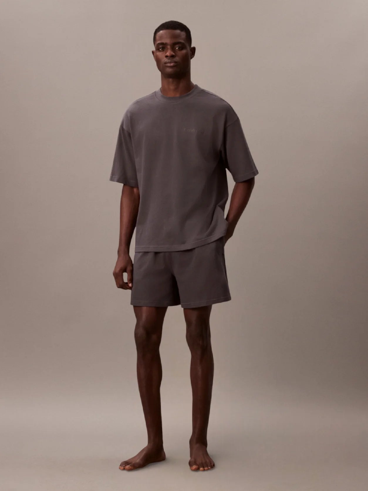 SS T-SHIRT SHORT SET Mens Pyjama Set Forged Iron