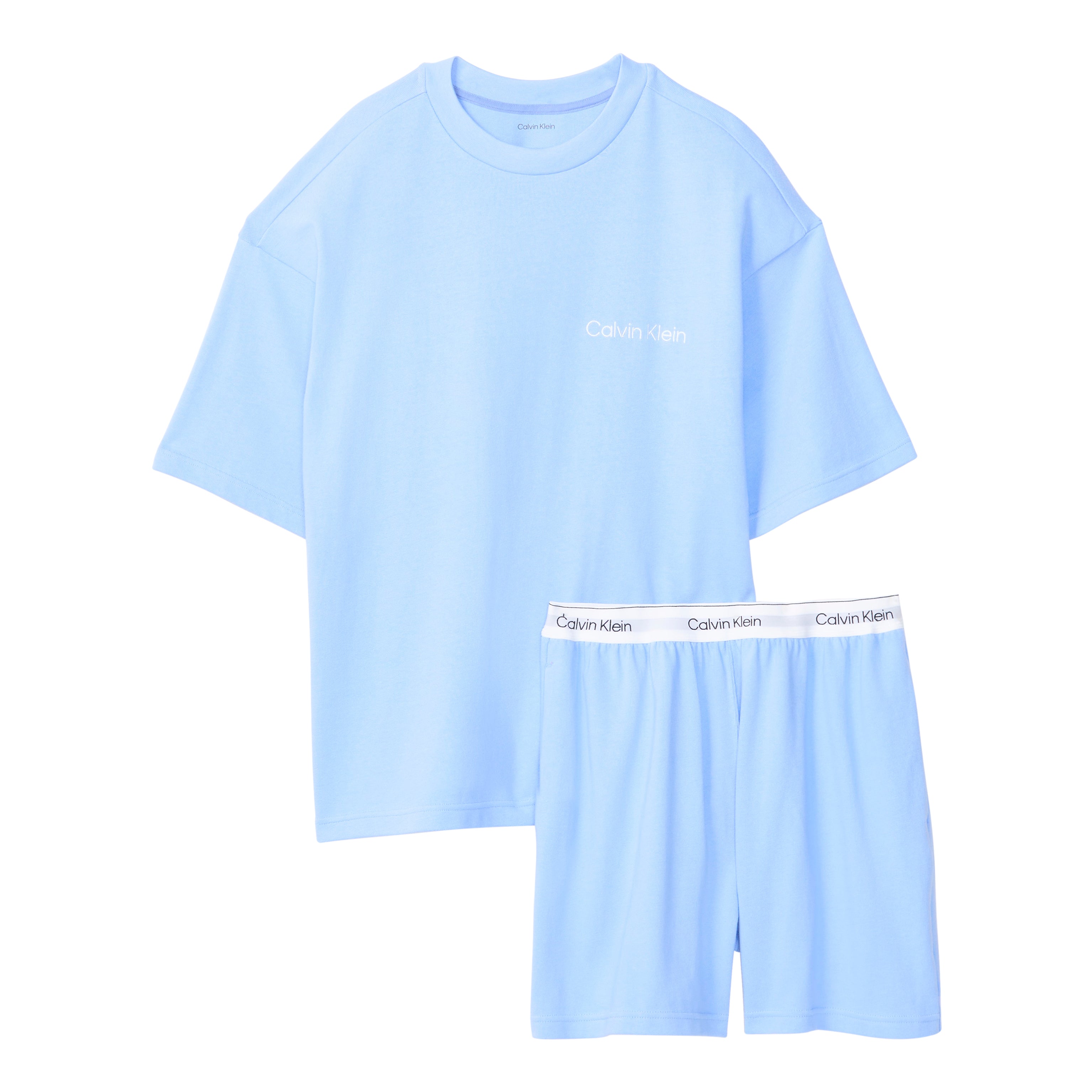 Calvin Klein SS TEE Mens Loungewear Blue Descent