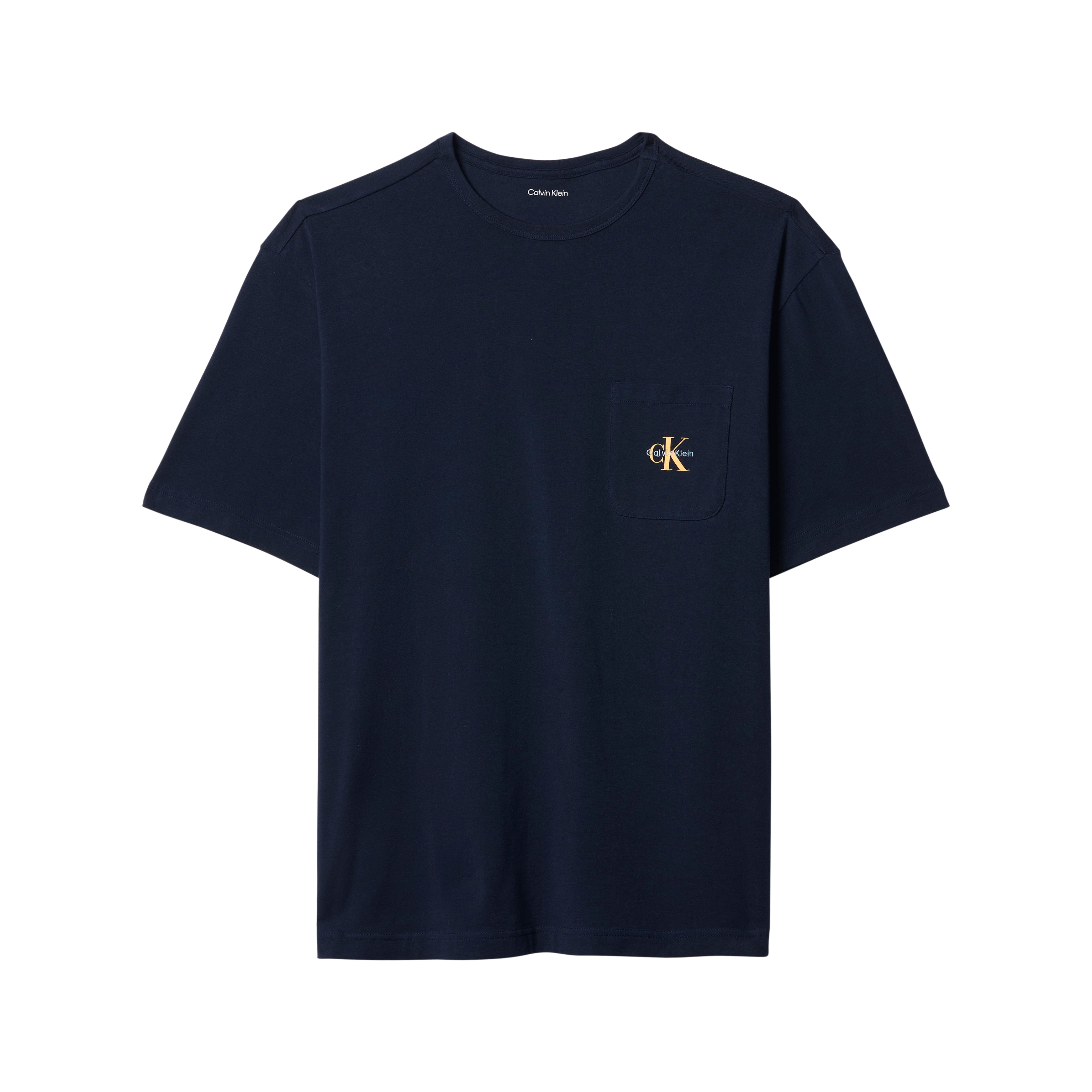 Calvin Klein MONOGRAM S/S CREW NECK Mens T-Shirt Shoreline