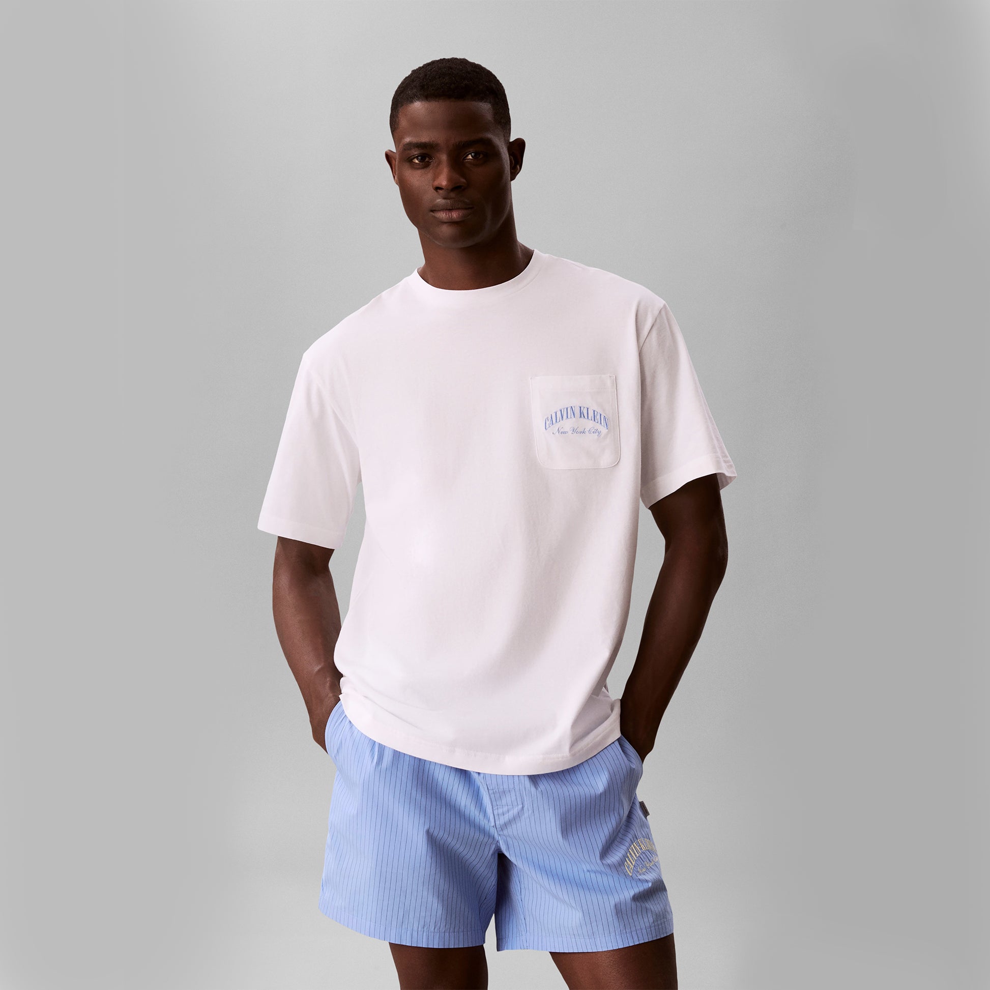Calvin Klein HERITAGE CREST S/S Mens T-Shirt Multicoloured