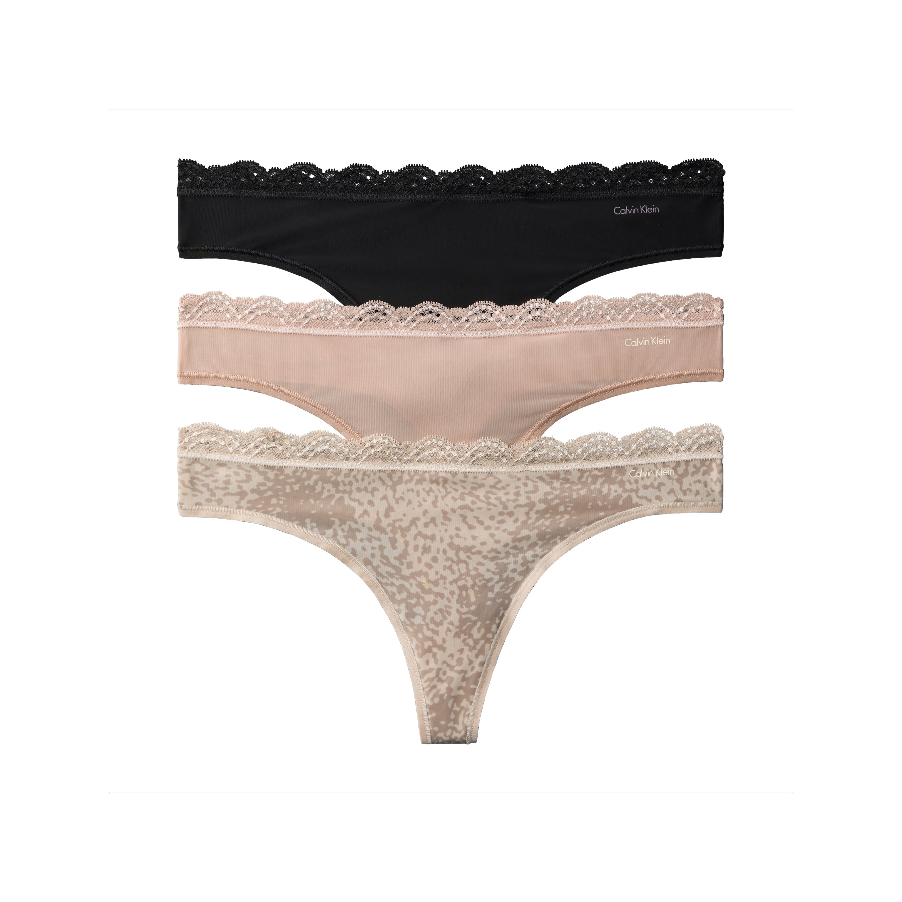 Calvin Klein THONG Womens Thong Multicoloured