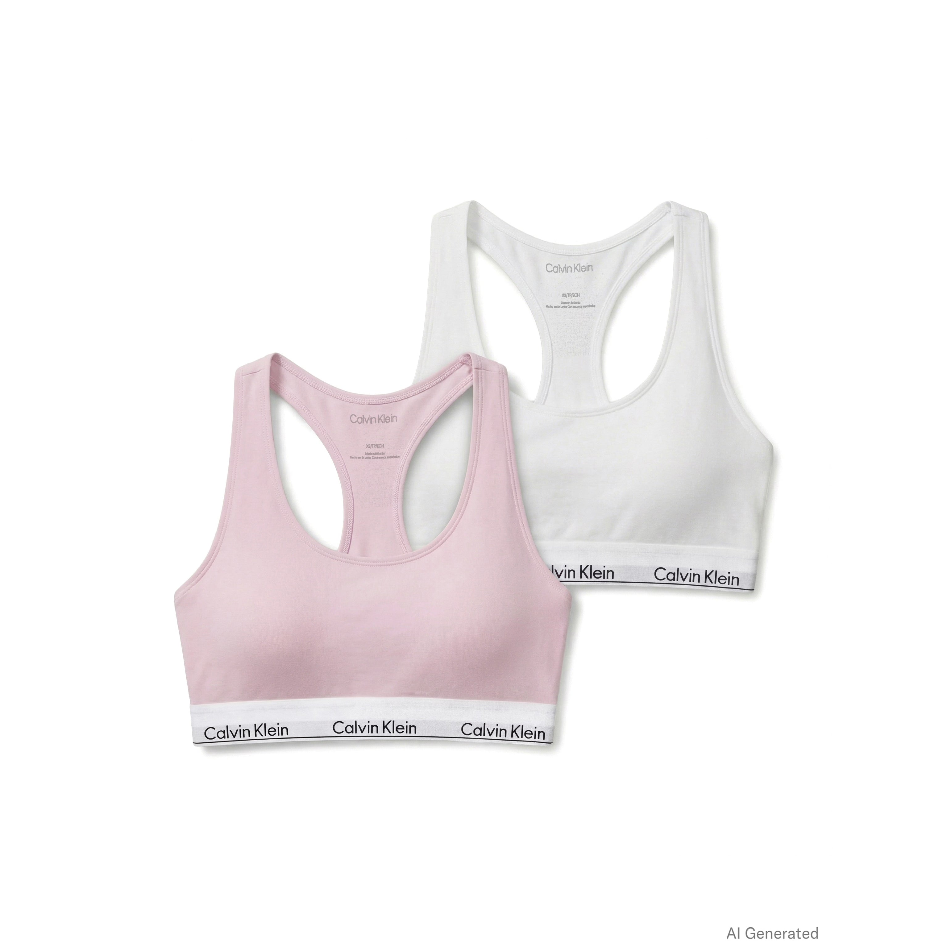 Calvin Klein BRALETTE Womens 2 Pack Multicoloured