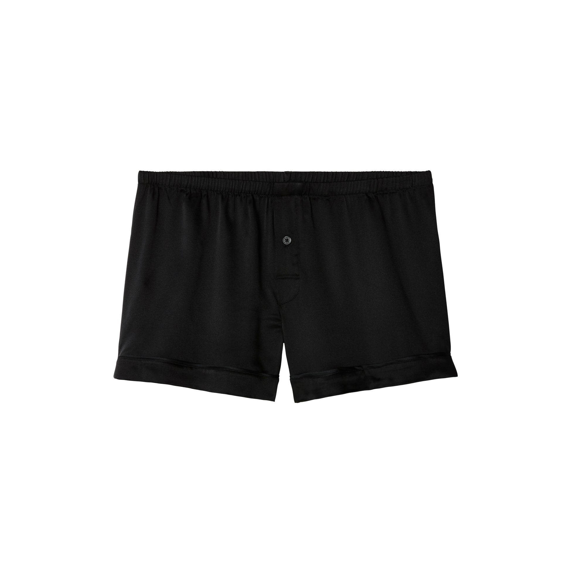 Calvin Klein SATIN SHORT Womens Shorts Black