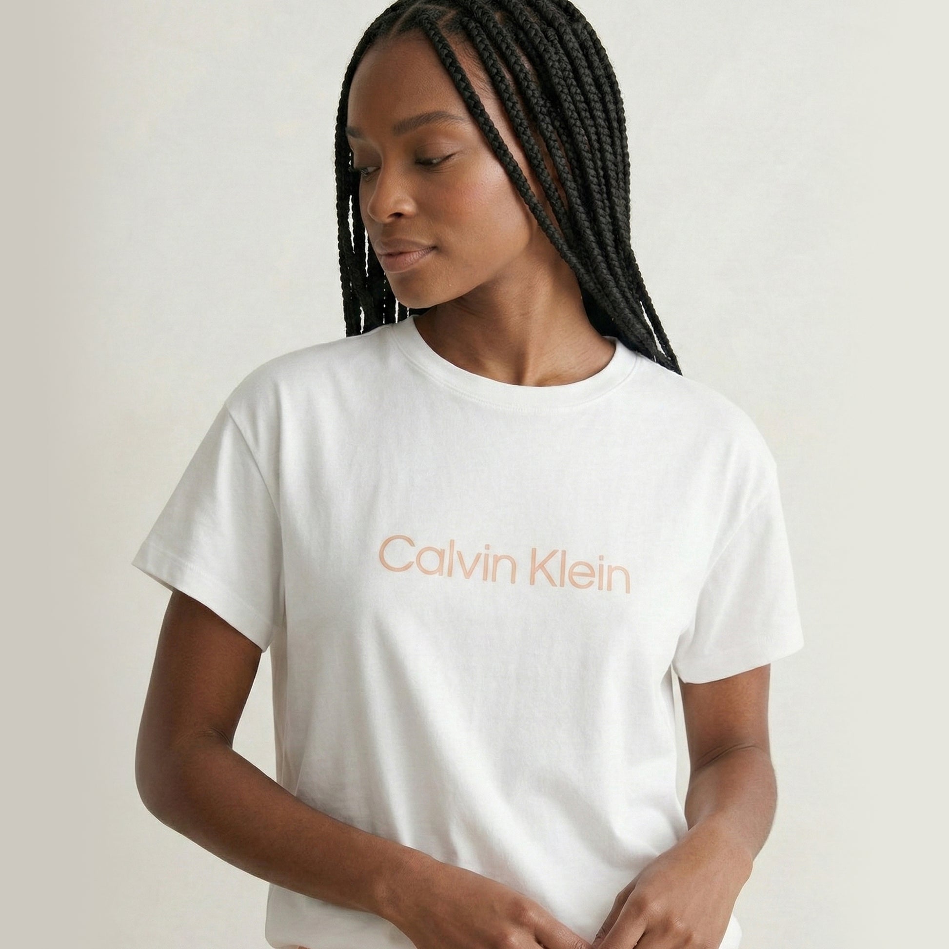 Calvin Klein S/S TEE SHORT SET Womens T-Shirt Multicoloured