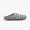 Camper WABI Womens Mule Slippers Grey/Blue