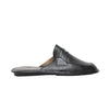Chaleur MARCO Mens Milled Leather Mules Black