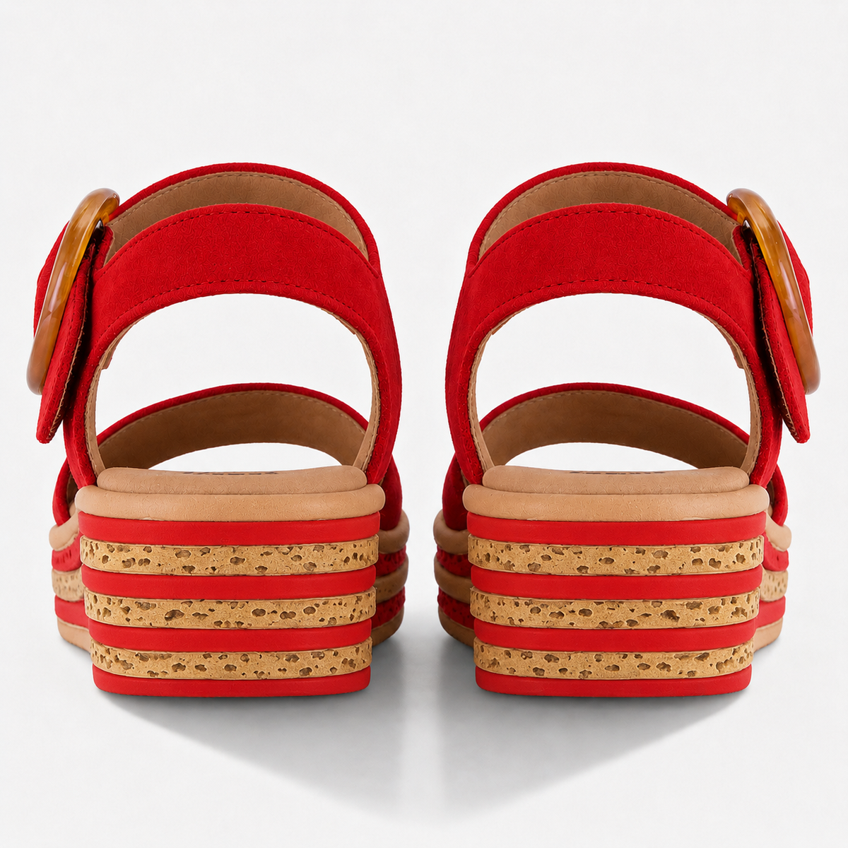 Gabor ANDRE Womens Ankle Strap Sandals Orange