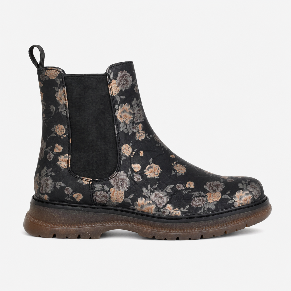 Cipriata JESSICA Womens Ankle Boots Black Multi Floral