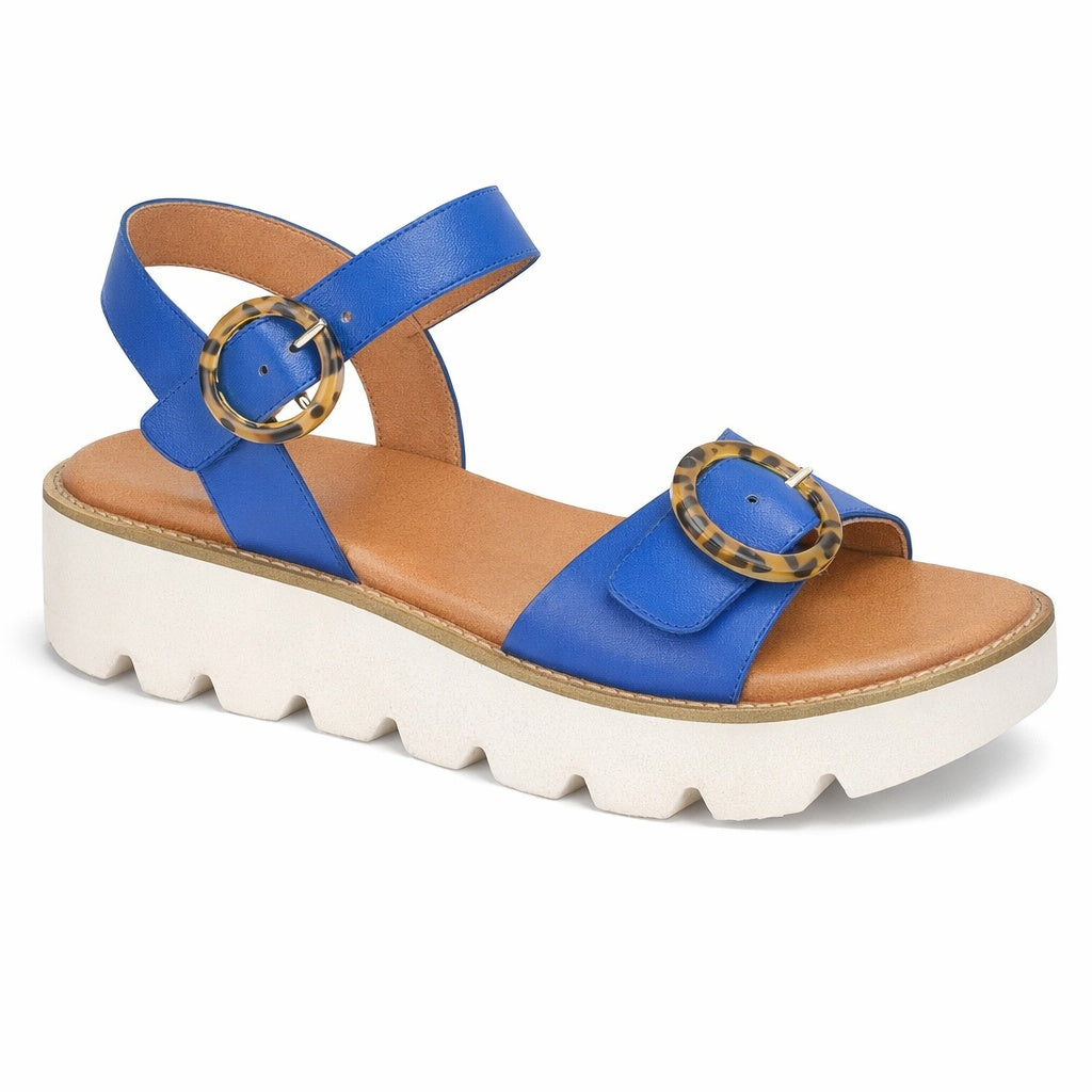 Cipriata MIMI Womens Ankle Strap Sandals Blue