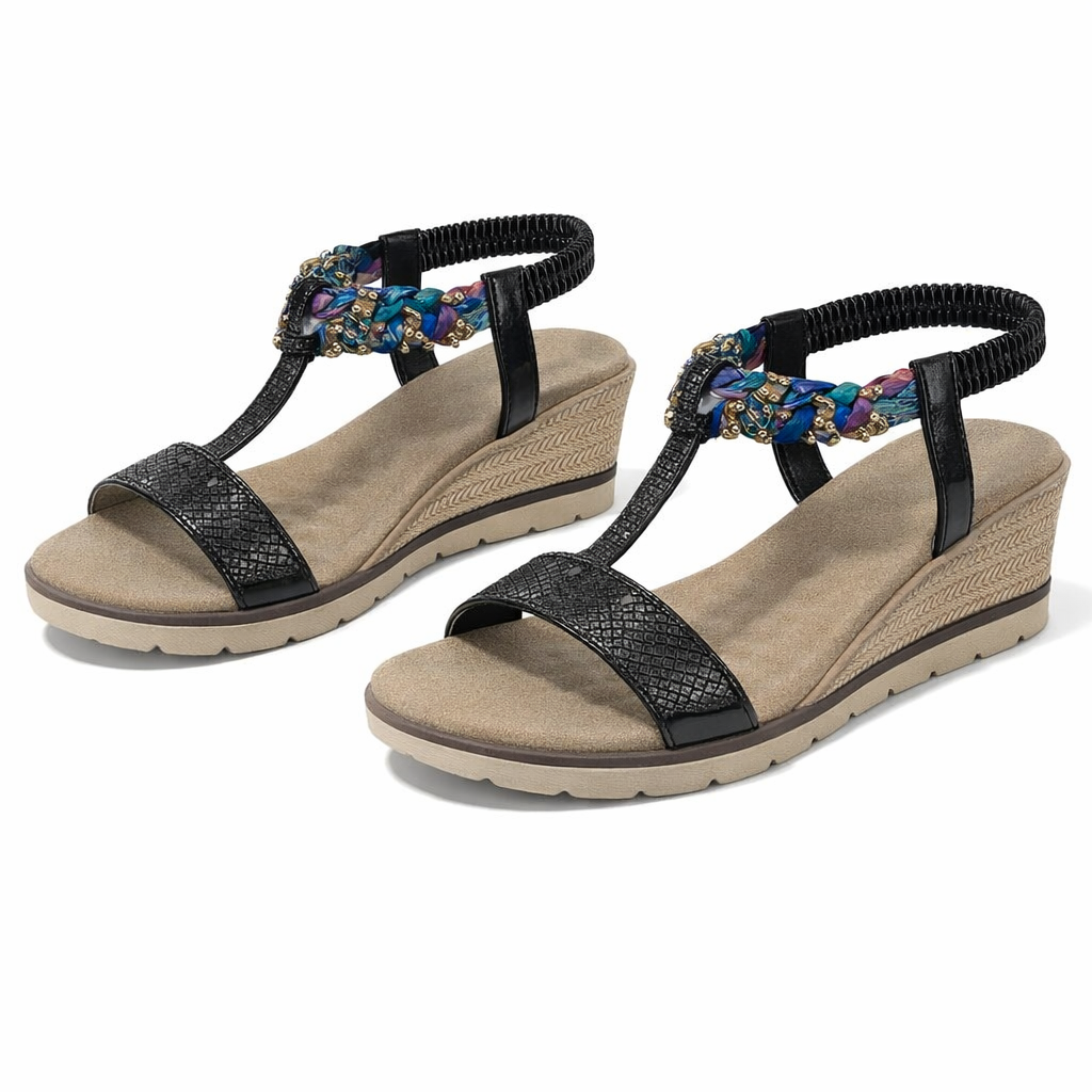 Cipriata GILDA Womens Slingback Sandals Black