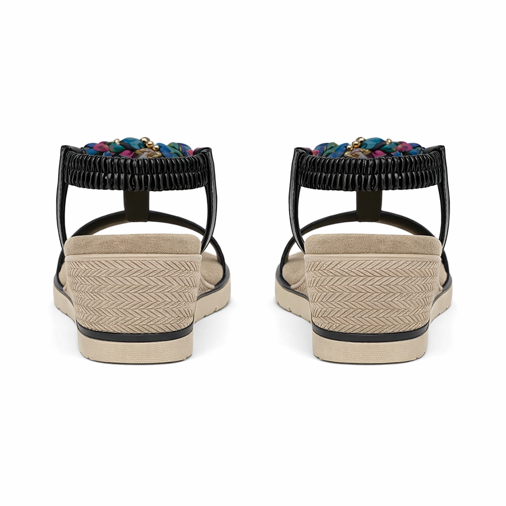 Cipriata GILDA Womens Slingback Sandals Black