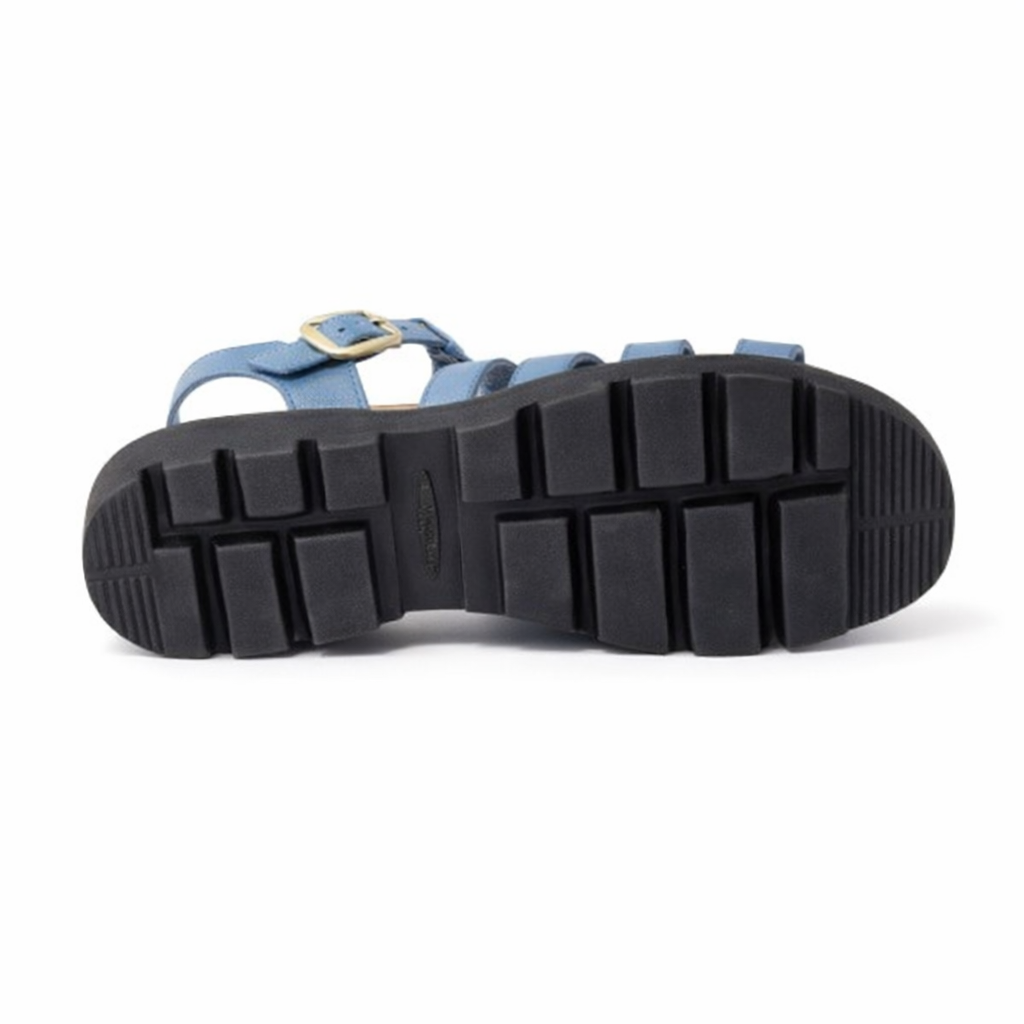 Cipriata AZIA Womens T-strap Sandals Blue