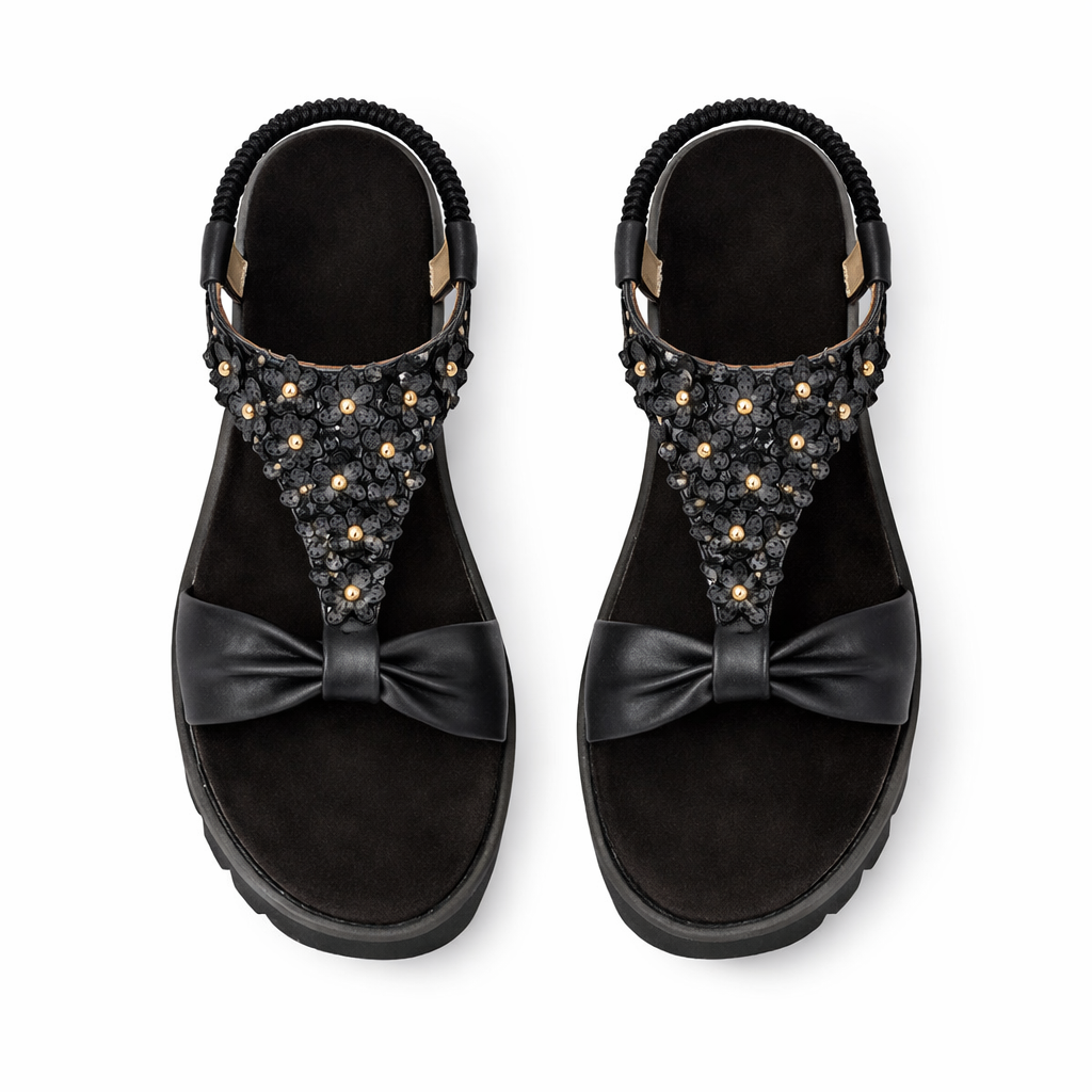 Cipriata SALVIA Womens Slingback Sandals Black