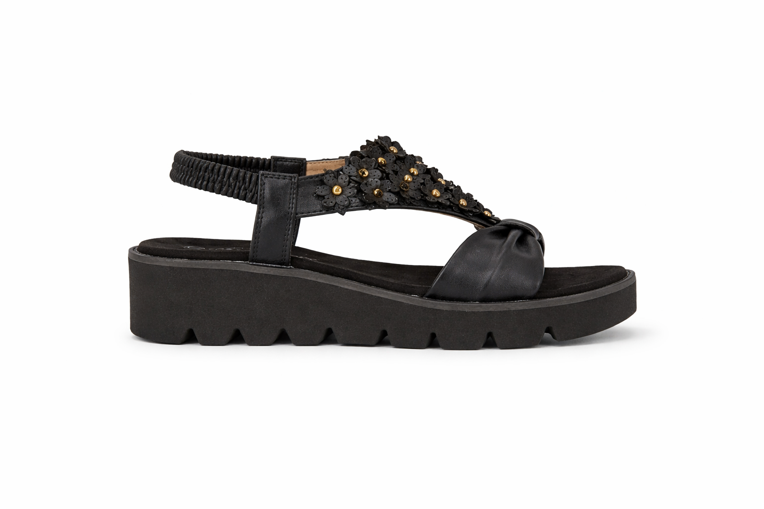 Cipriata SALVIA Womens Slingback Sandals Black