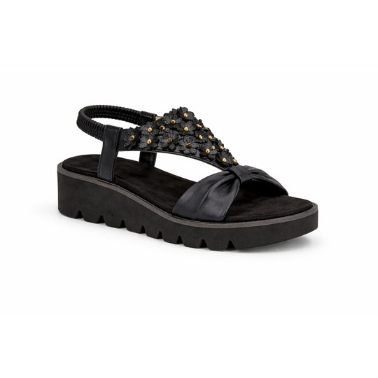 Cipriata SALVIA Womens Slingback Sandals Black