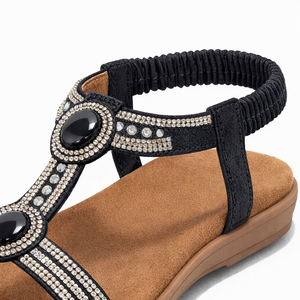 Cipriata DESIA Womens Slingback Sandals Black
