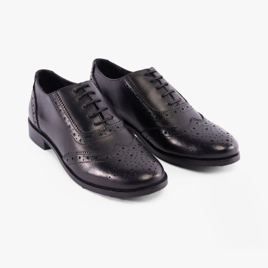 Cipriata VIOLETTA Womens Leather Brogues Black