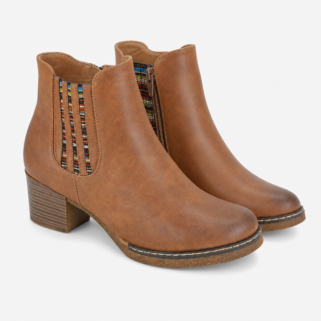Cipriata ANNELLA Womens Ankle Boots Tan