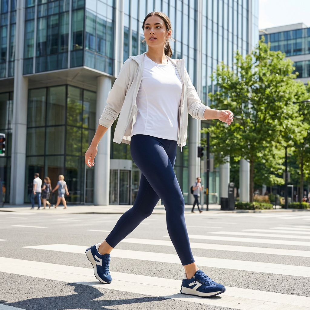 Cipriata FERRARA Womens Casual Trainers Navy