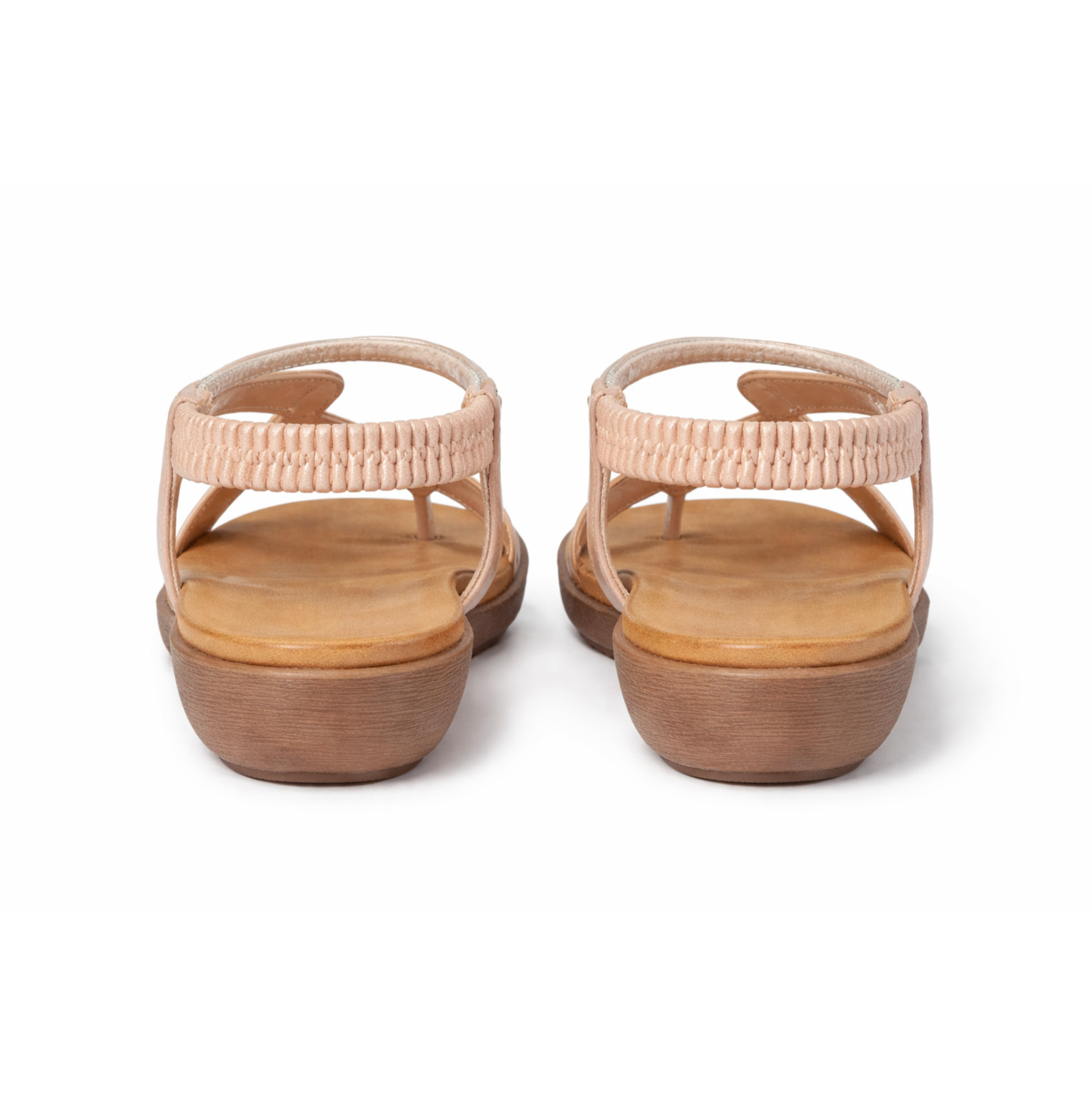 Cipriata SERPENT Womens Slingback Sandals Rose Gold