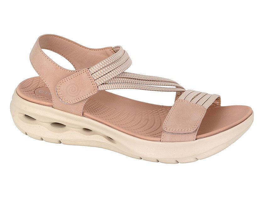 Cipriata ELENA Womens Ankle Strap Sandals Beige