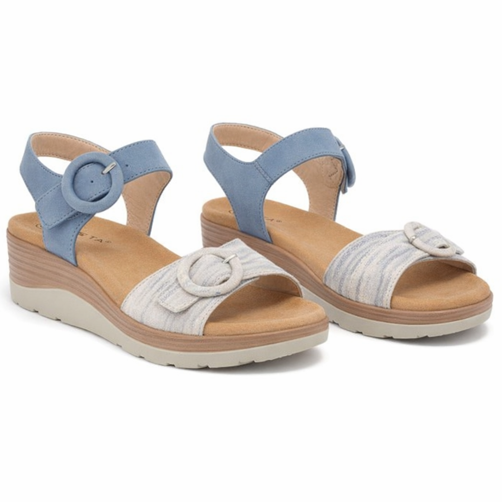 Cipriata FERA Womens Slingback Sandals Blue