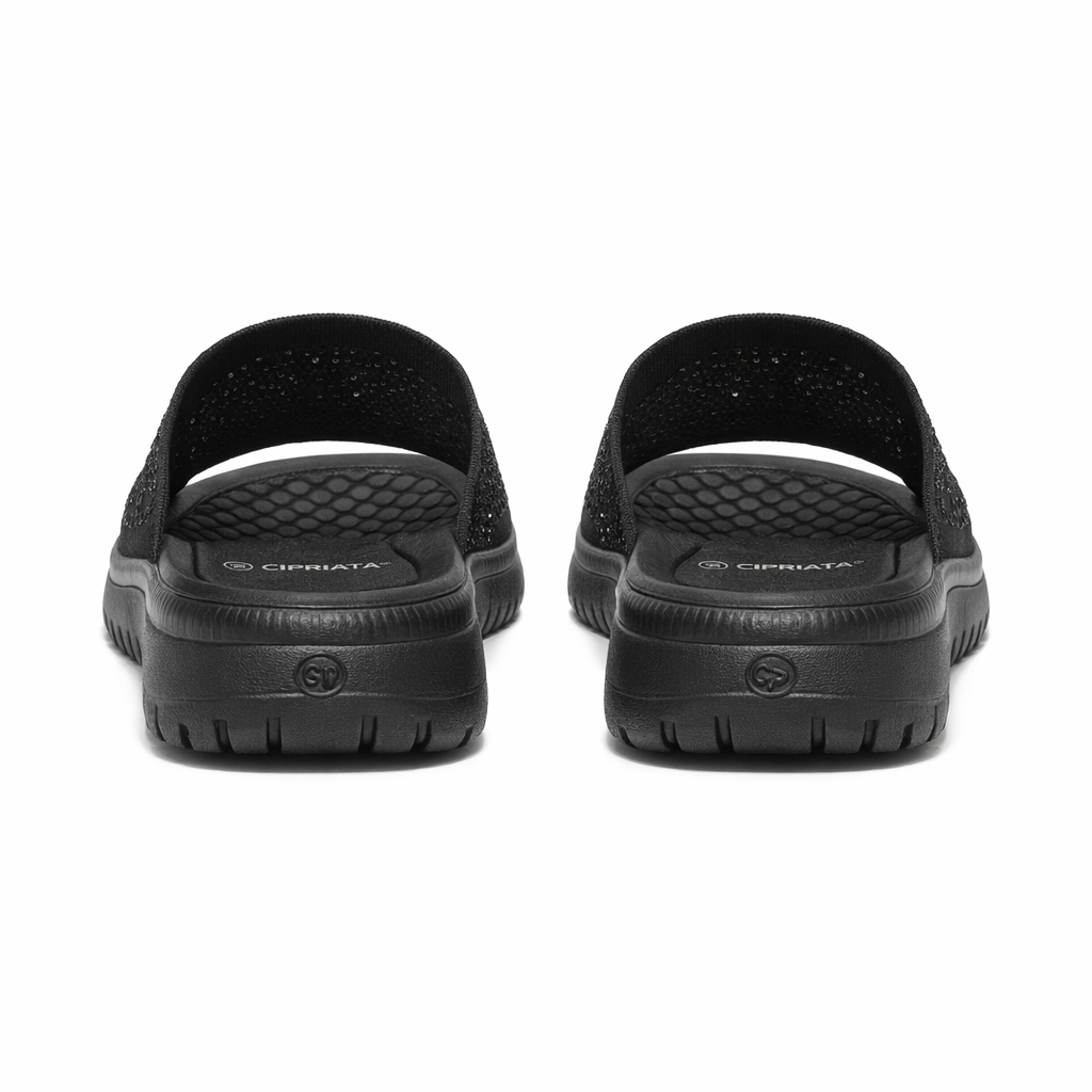 Cipriata ELIANA Womens Mules Sandals Black