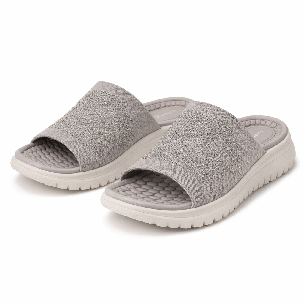 Cipriata ELIANA Womens Mules Sandals Grey
