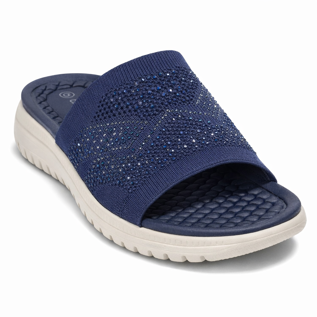 Cipriata ELIANA Womens Mules Sandals Navy Blue