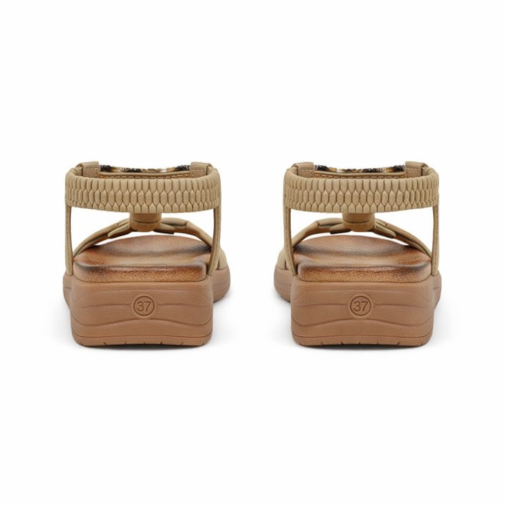 Cipriata GIOVINA Womens Slingback Sandals Beige