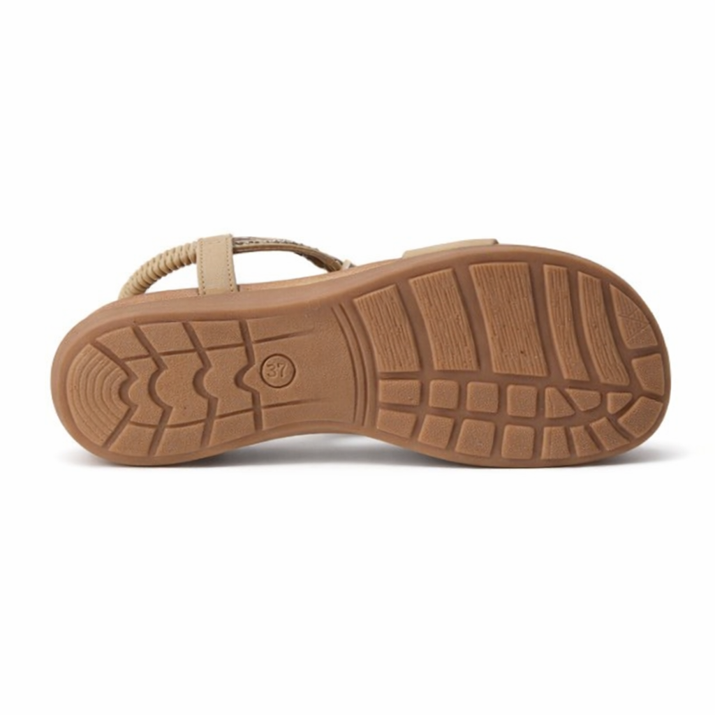 Cipriata GIOVINA Womens Slingback Sandals Beige