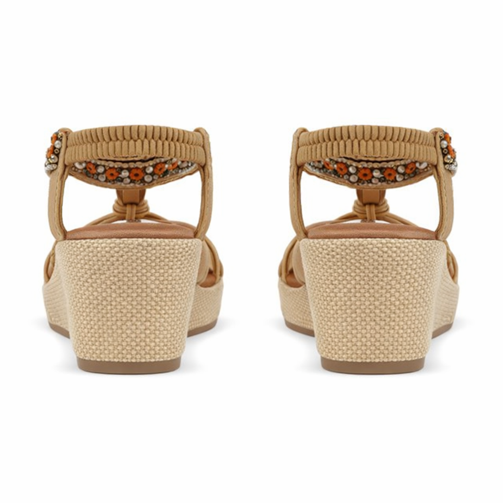 Cipriata GIOELA Womens Slingback Sandals Beige
