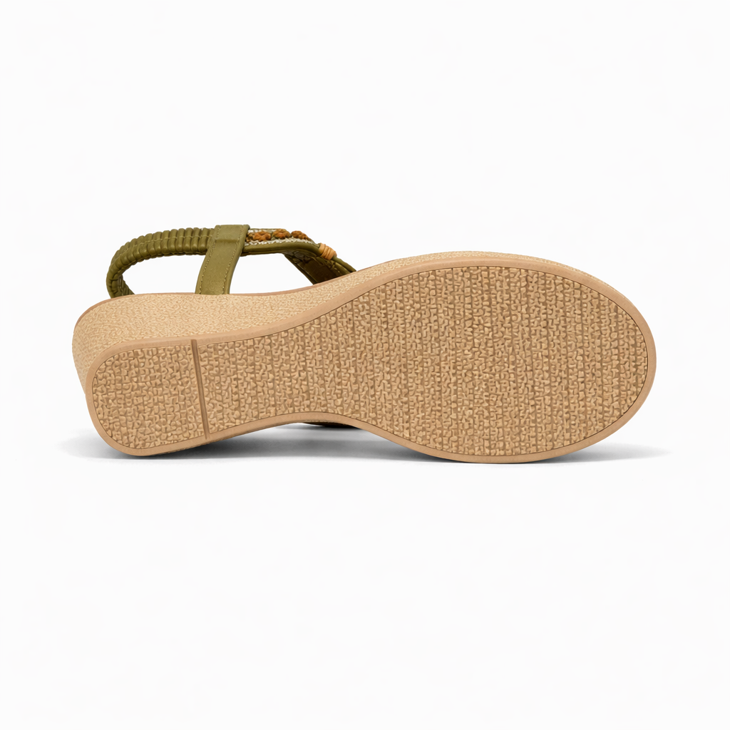 Cipriata GIOELA Womens Slingback Sandals Khaki