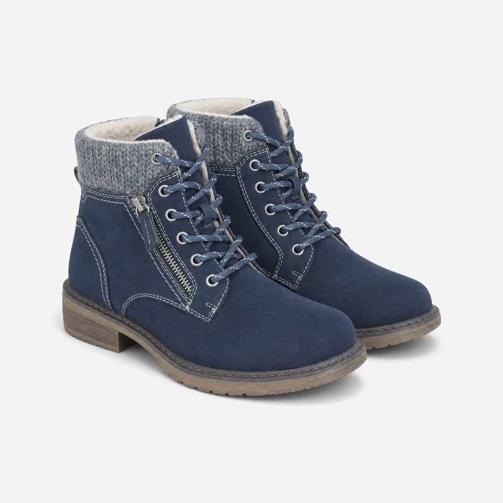 Cipriata TANIA Womens Ankle Boots Navy Blue