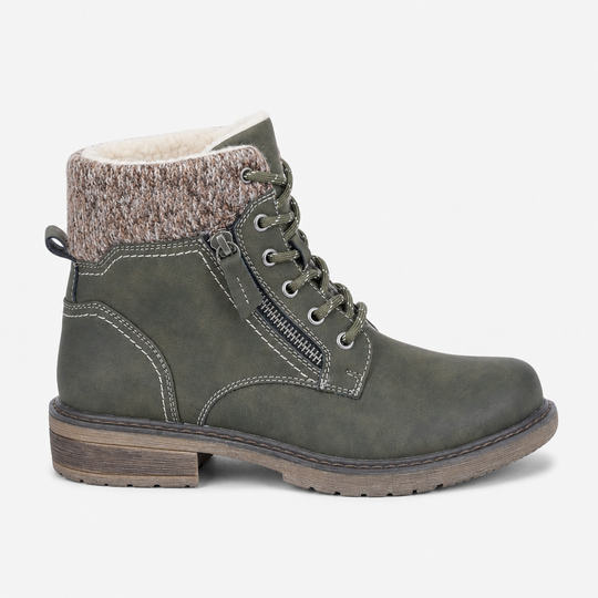 Cipriata TANIA Womens Ankle Boots Olive
