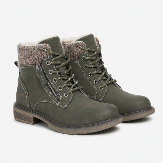 Cipriata TANIA Womens Ankle Boots Olive