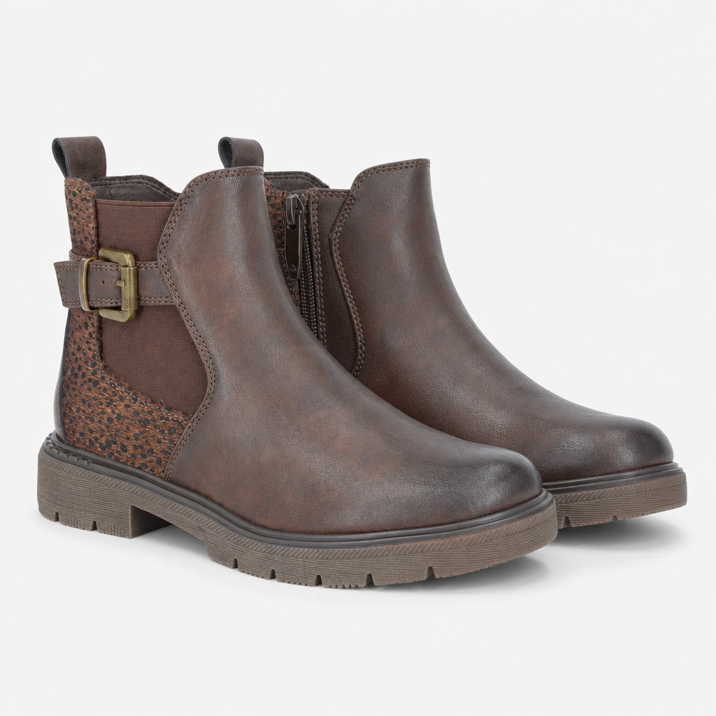Cipriata ARNALDA Womens Ankle Boots Brown