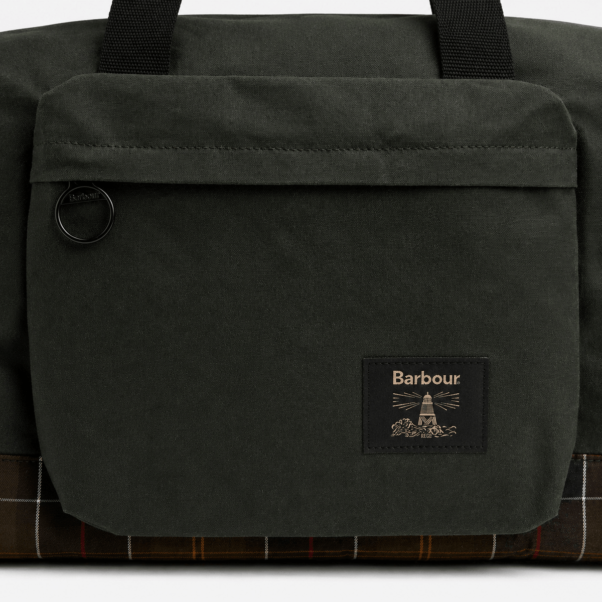Barbour FIELD WAX HOLDALL Unisex Adults Holdall Bag Sage/Classic