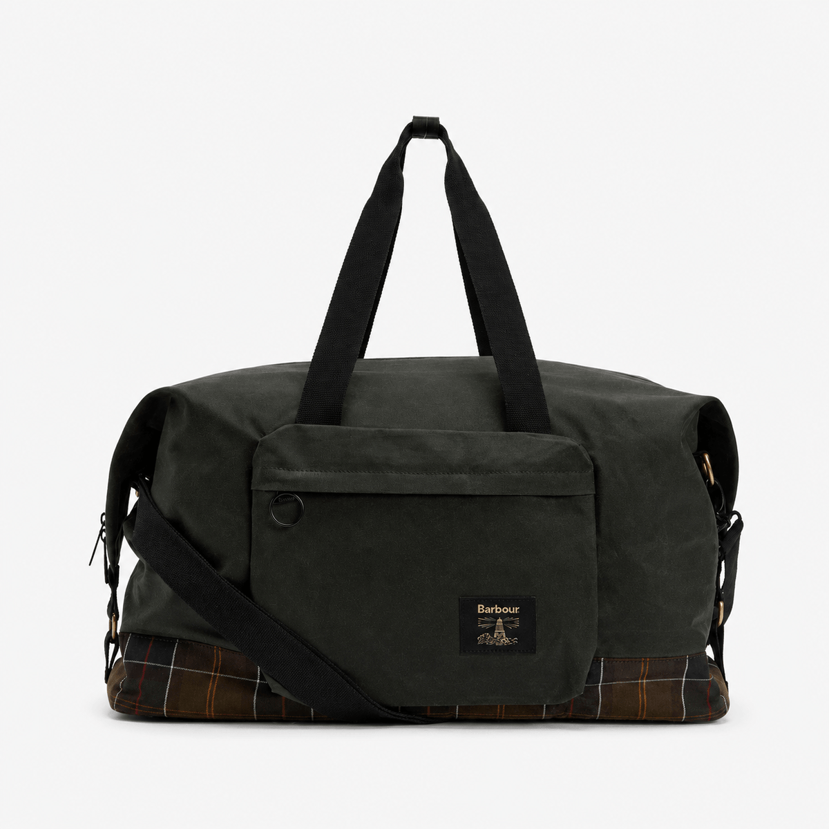 Barbour FIELD WAX HOLDALL Unisex Adults Holdall Bag Sage/Classic