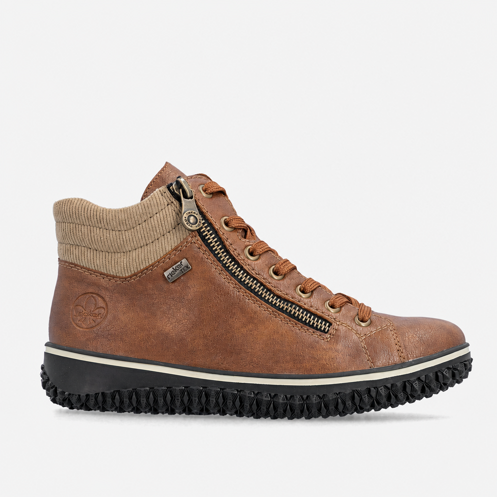 Rieker Z4263 Womens Ankle Boots Cinnamon/Clay