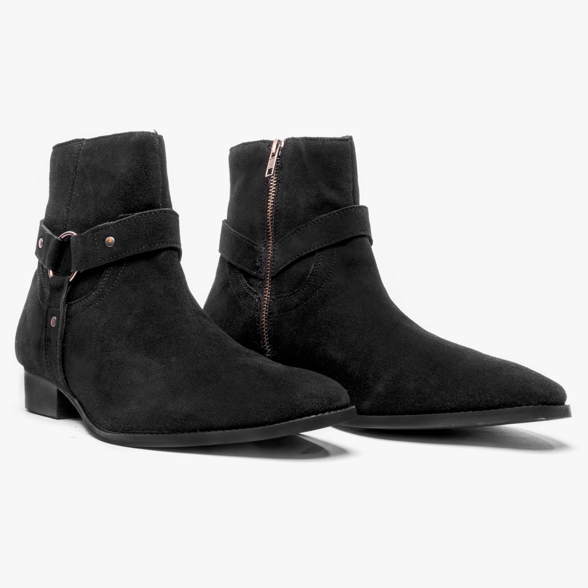Club Cubano RAUL Mens Boots Black