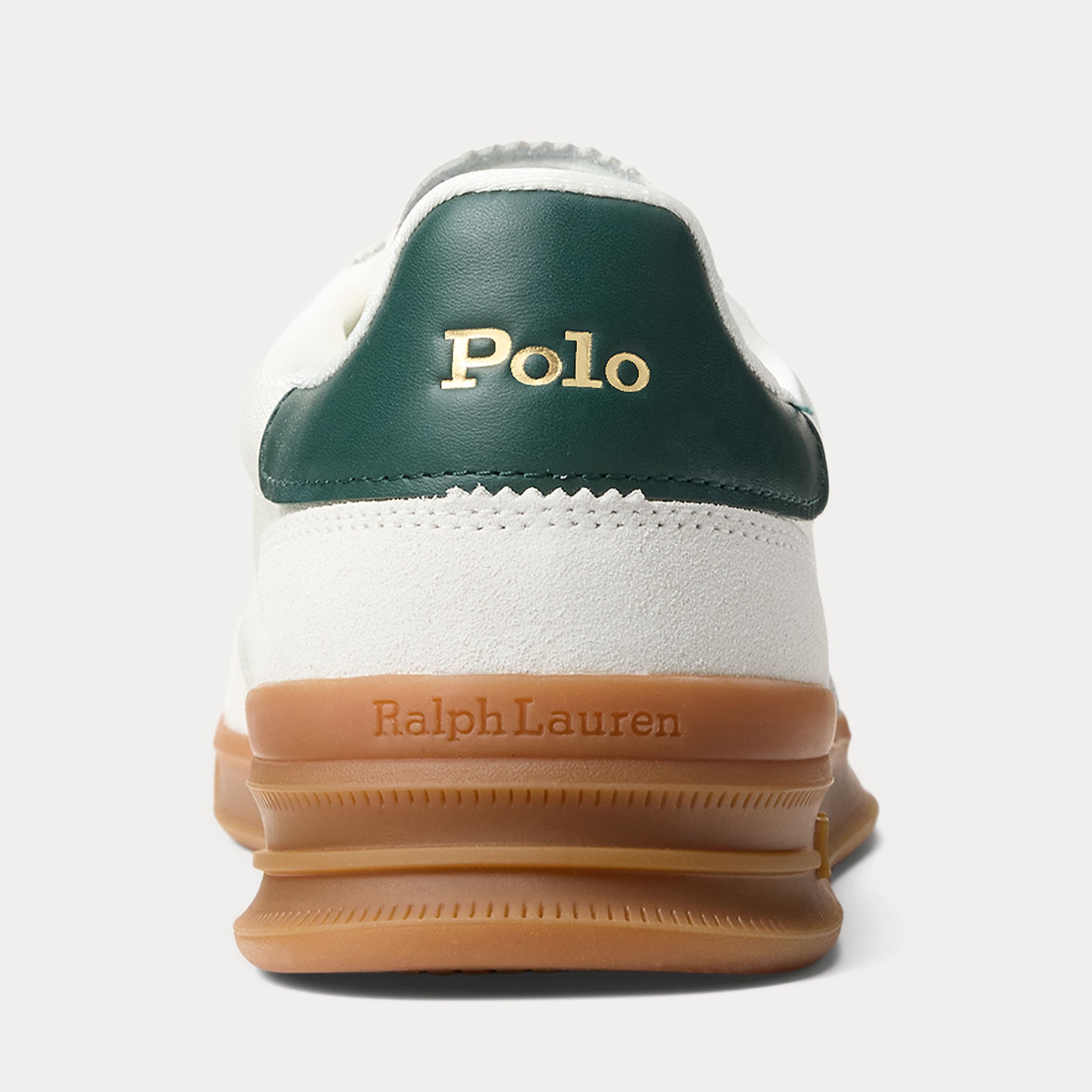 Polo Ralph Lauren HRT AERA PP Mens Court Trainers Bianco/College Green