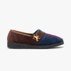 Comfylux HARLEQUIN Mens Full Slippers Multicoloured